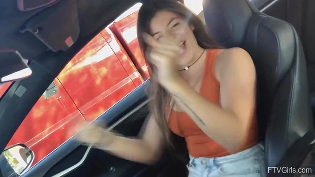 Scarlett Moans as She Tenderly Fingers Her Luscious Pussy