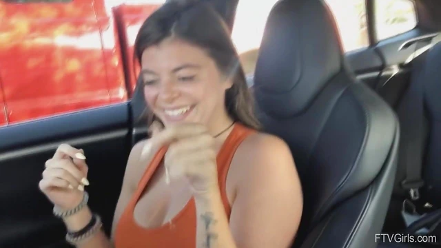 Scarlett Moans as She Tenderly Fingers Her Luscious Pussy