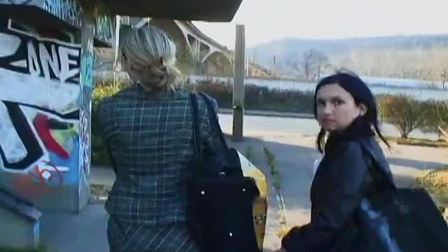 Sultry Dames Show Off Smooth Coochies in Crowds