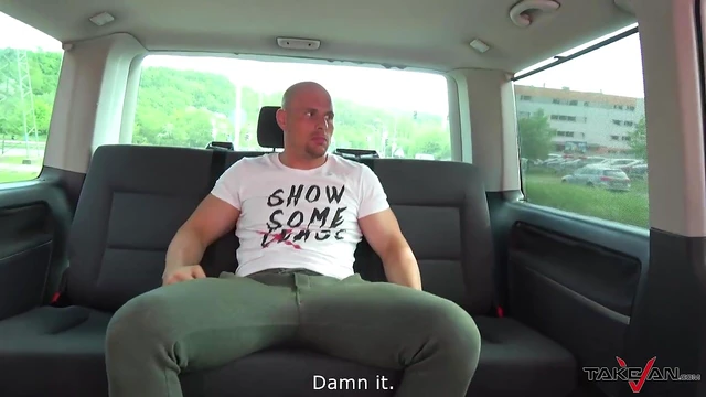 Sexy Tyna Talks Girls Into Stripping Inside Hot Car Encounter