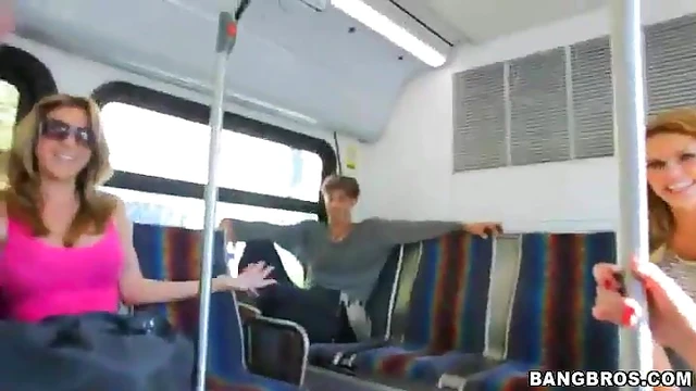 Sizzling Sluts Catching Dicks Onboard for Steamy Public Sex