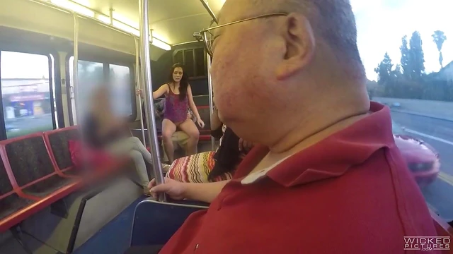 Cowgirl Gets Hardcore Smashed on Public Bus Ride Thrill