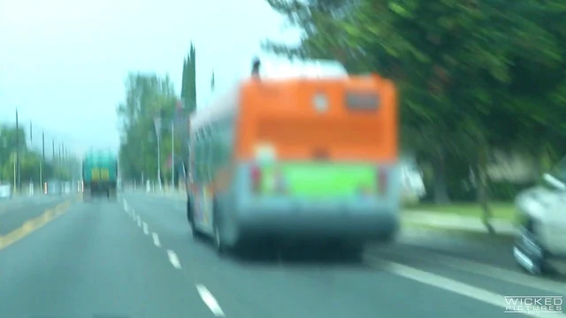 Cowgirl Gets Hardcore Smashed on Public Bus Ride Thrill