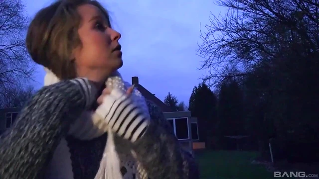 Seductive Bunny Baby Tempts Elderly Man into Heated Passionate Sex