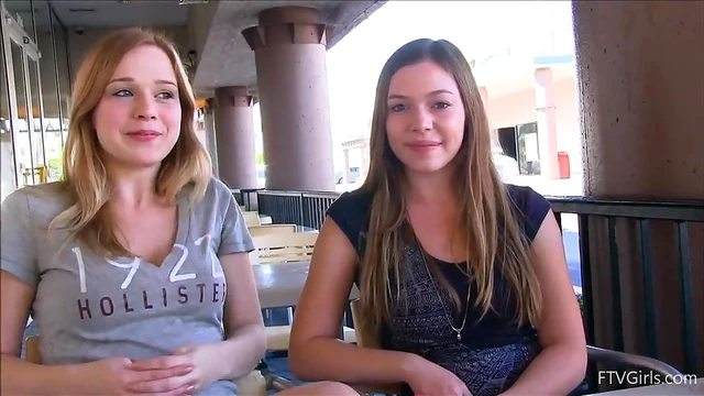 Adorable Teens Alaina & Aurielee Showcase Their Naturally Sexy Tits