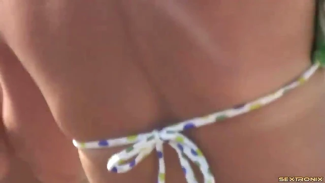 Cowgirl Beauties Relaxing in Bikinis by the Poolside Together