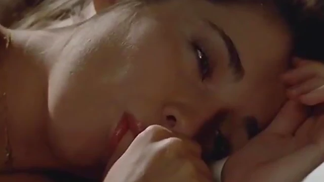 Blonde Beauty Kisses Handsome Roommate Passionately Before Going Further