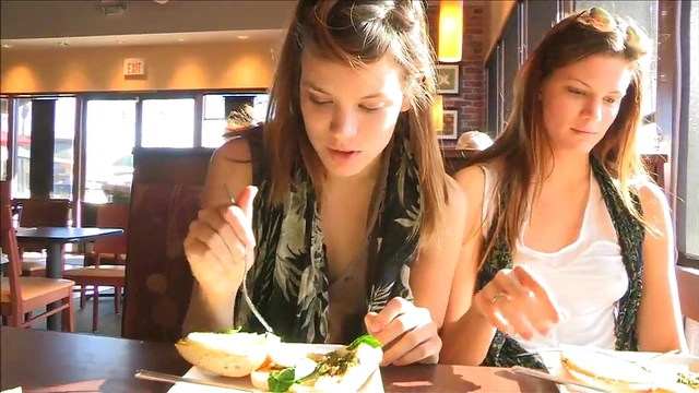 Sultry Girls Raylene & Romi Tease With Butt Flashing in Steamy Reality Clip