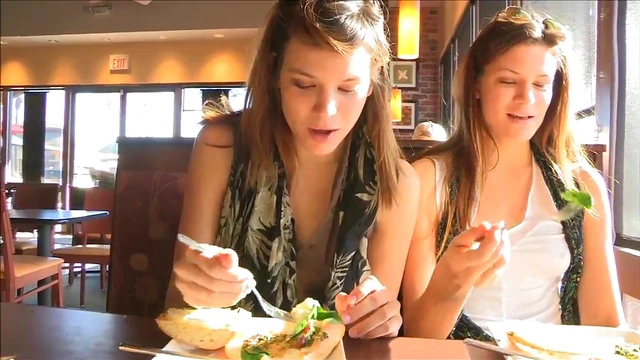 Sultry Girls Raylene & Romi Tease With Butt Flashing in Steamy Reality Clip