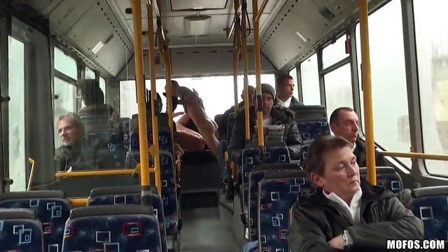 Lindsey Olsen Gets Fucked Hard In Bus Reality Scene Oral And Pussy Drill