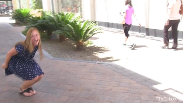 Sexy Blonde Bailee Teases Her Natural Tits & Hot Ass Solo