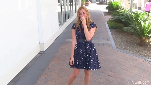 Sexy Blonde Bailee Teases Her Natural Tits & Hot Ass Solo