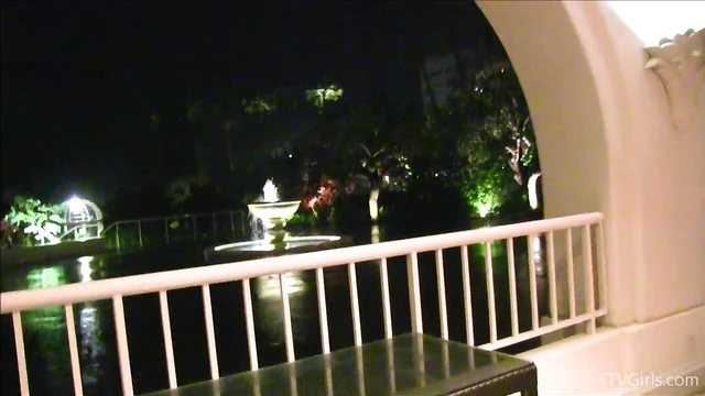 Hot Lesbians in Thong Caress Sweet Butts Indoors for Steamy Action