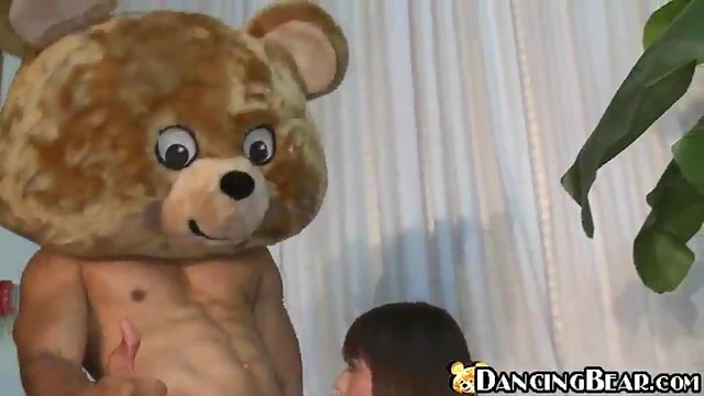 Horny Chicks Sucking Strippers' Dicks Gets Them Covered In Cum Shots