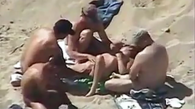 Sizzling Nudist Beach Orgies Caught Live On Camera
