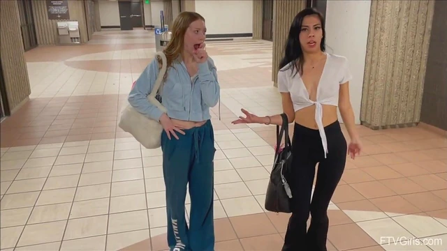 Provocative Myra & Mila Get Naughty in Public for Steamy Action