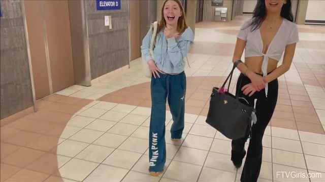 Provocative Myra & Mila Get Naughty in Public for Steamy Action