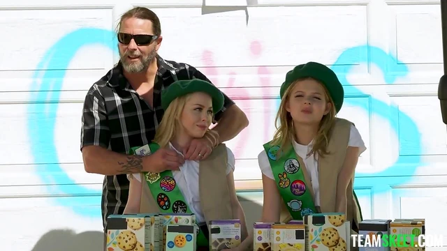 Passionate FFM Threesome Doggystyle with Coco & Haley's Seductive Action