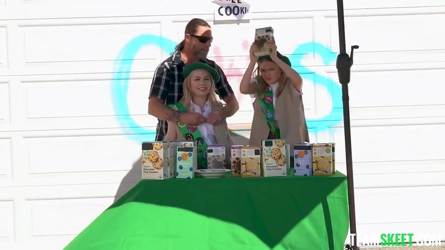 Passionate FFM Threesome Doggystyle with Coco & Haley's Seductive Action