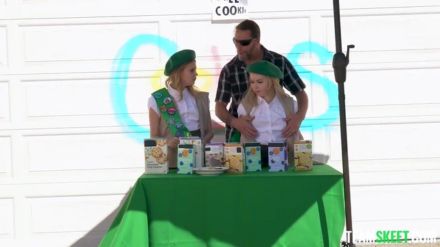 Passionate FFM Threesome Doggystyle with Coco & Haley's Seductive Action