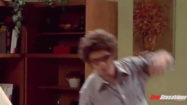 Naughty Friends Get Cozy Together for Steamy Living Room Sex Scene