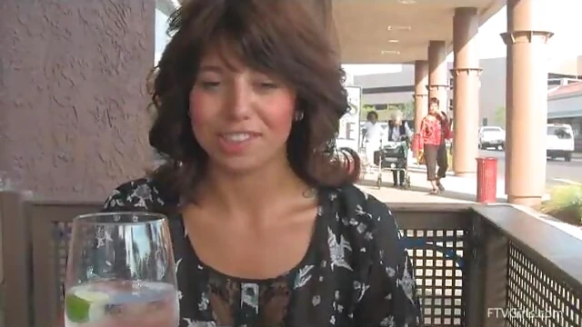 Sizzling Bojana Teases & Titillates in Steamy Restaurant Encounter