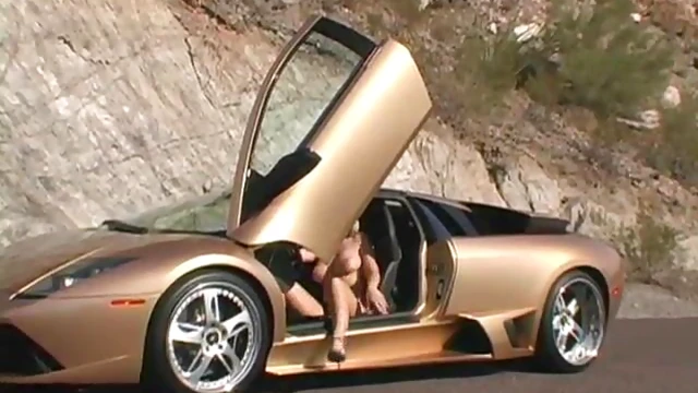 Hot Alison Angel Teases Her Massive Boobs Post-Car Ride Seduction