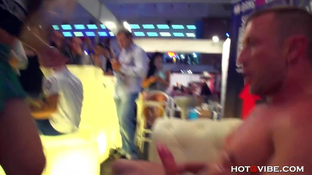 Public Orgy Thrills As Tight Pussy Gets Fucked In Front Of Crowd