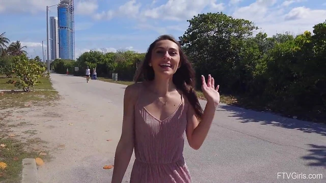 Teen Mackenzie Ditches Dress for Sultry Outdoor Nudity Playtime Fun