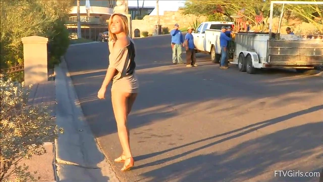 Naked Kennedys Walks Her Dog Outdoors Craving Naughty Adventure Now