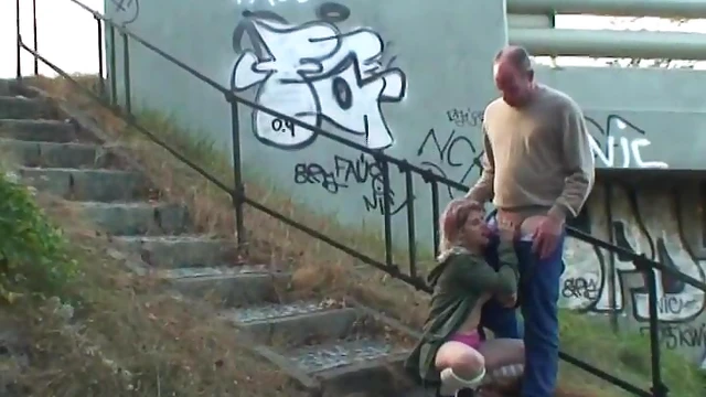 Desirable Older Couple Takes Their Steamy Public Fuck To The Next Level