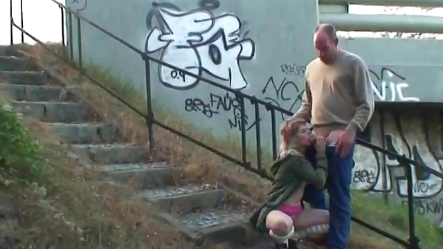 Desirable Older Couple Takes Their Steamy Public Fuck To The Next Level