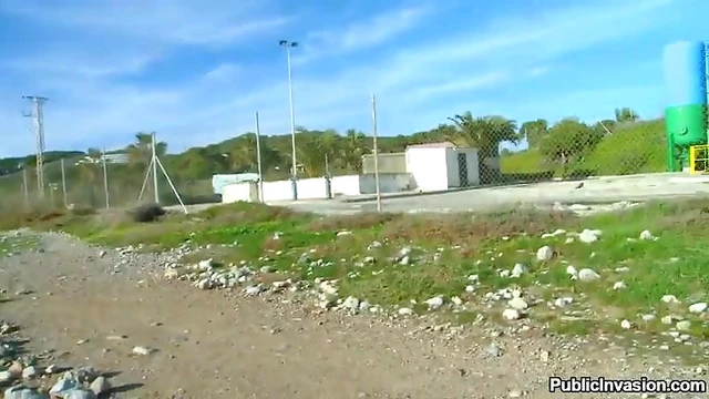 Santa Seduces Hot Blonde Babe Ivana Sugar for Steamy Outdoor Fuck Festivity