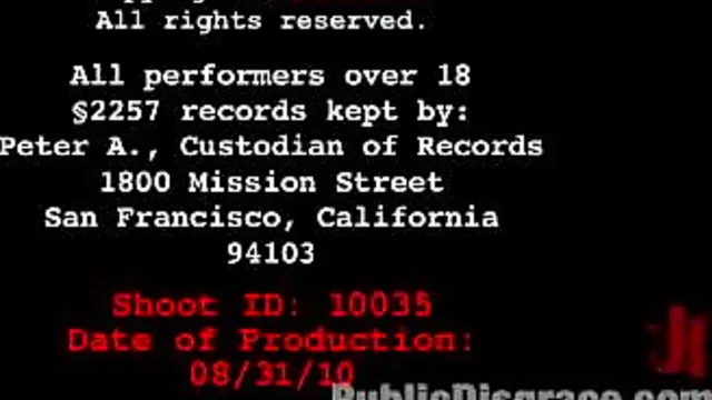 Beautiful Babe Enjoys Public Bondage Adventures Explicitly Hot