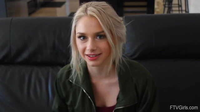 Hot Blonde Scarlett Entices With Natural Tits & Pierced Nipples Playtime