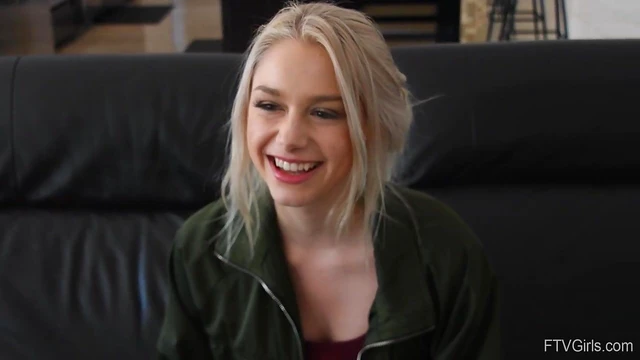 Hot Blonde Scarlett Entices With Natural Tits & Pierced Nipples Playtime