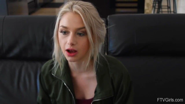 Hot Blonde Scarlett Entices With Natural Tits & Pierced Nipples Playtime