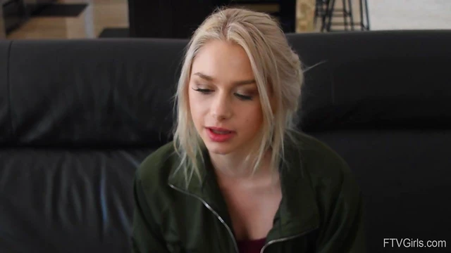 Hot Blonde Scarlett Entices With Natural Tits & Pierced Nipples Playtime