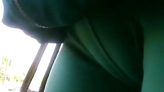 Sexy Cameltoe Action at Busy Gas Station Reveals Hidden Depths