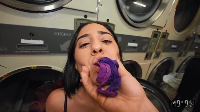 Naughty Nikki Drops Her Panties to Enjoy Riding His Hard Cock Deeply