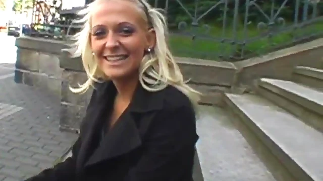 Cute Blonde Amateur Takes Huge Cock Deeply in POV Delight