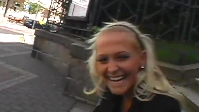 Cute Blonde Amateur Takes Huge Cock Deeply in POV Delight