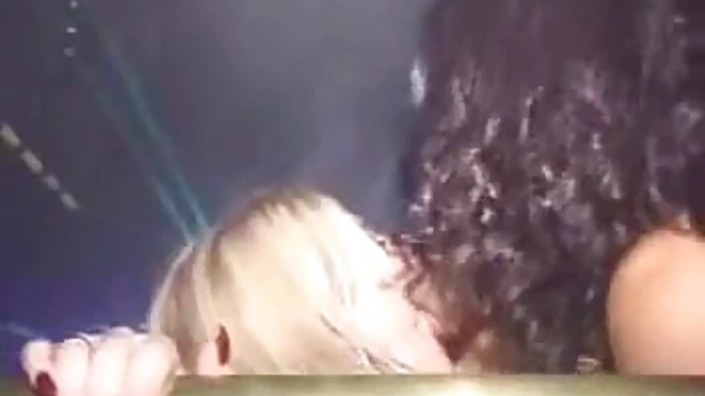 Hot Party Girls Get Naked Kissing Each Other's Bodies Passionately