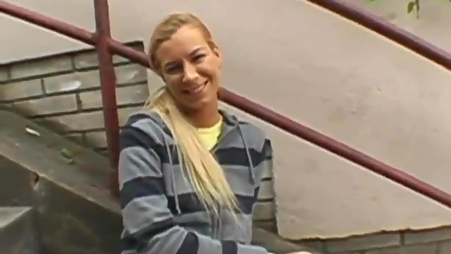 Slutty Angelina Gives Steamy Blowjob in Busy Public Place