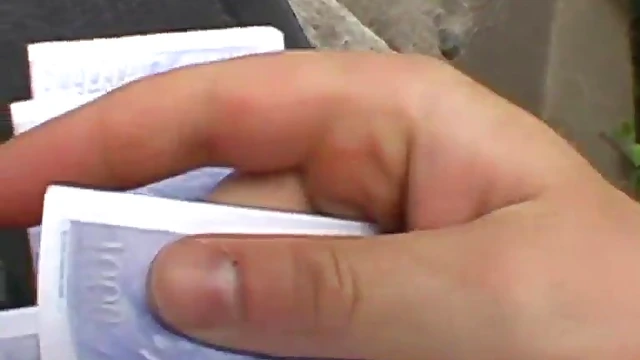 Slutty Angelina Gives Steamy Blowjob in Busy Public Place