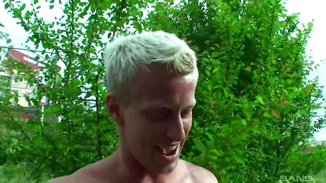 Hot Brunette Takes Her Friend Outdoors for Steamy Sex Under Sunlight