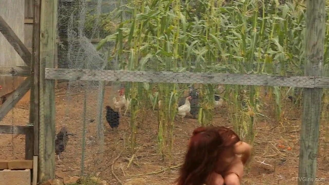 Nature Lover Courtney Gets Naked Outdoors for Hot Farm Sex Adventure