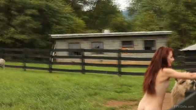 Nature Lover Courtney Gets Naked Outdoors for Hot Farm Sex Adventure