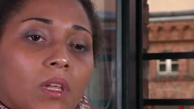 Submissive Ebony Beauty Bound and Fucked Hard by Strangers in Public