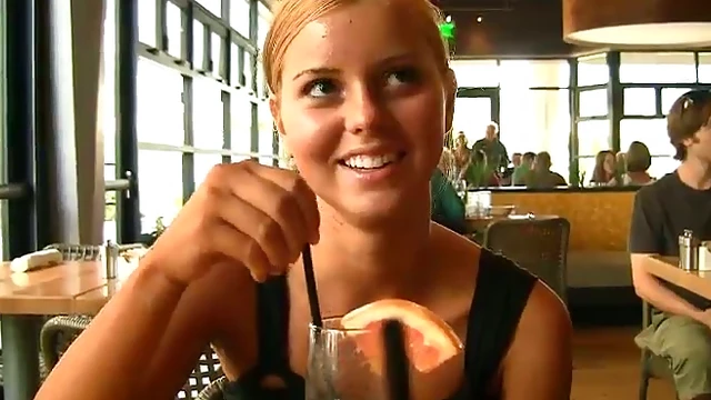 Sizzling Chat with Stunning Blonde Whose Legs Will Drive You Wild!